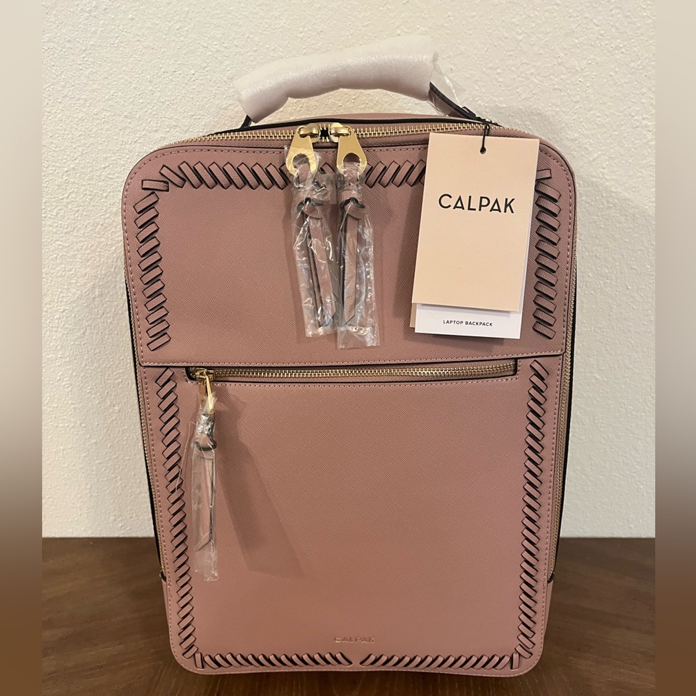 Calpak Mauve Kaya 15 inch laptop backpack NWT